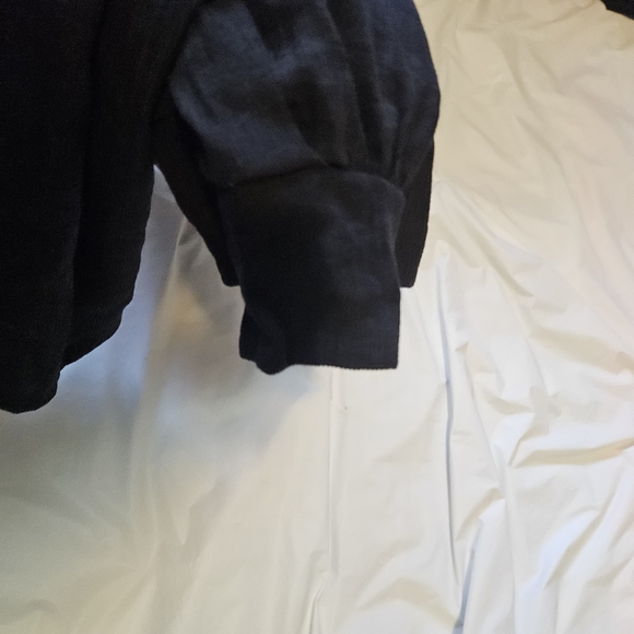 Airspace long sleeve open button up back midi peasantcore dark academia dress - Picture 7 of 14